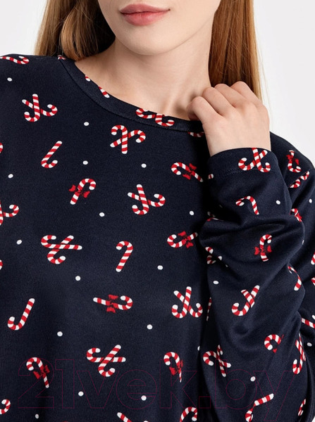 Изображение товара Комплект домашней одежды Mark Formelle 592468-1 (р.164/170-84-90, конфеты на чернильном)