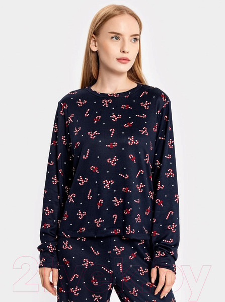 Изображение товара Комплект домашней одежды Mark Formelle 592468-1 (р.164/170-88-94, конфеты на чернильном)