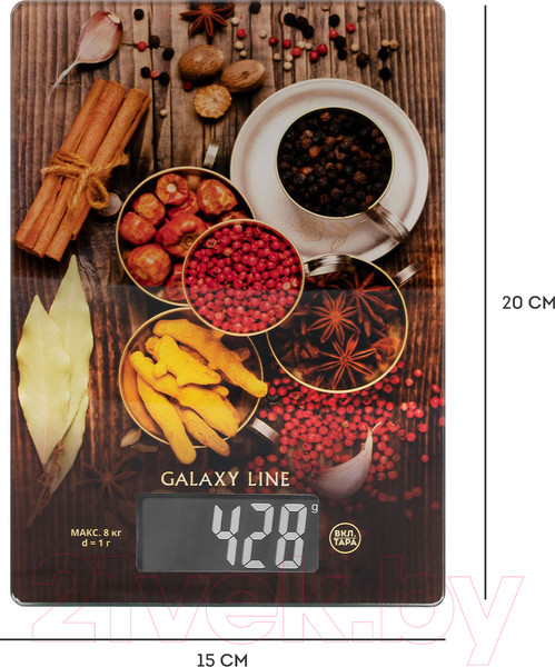 Изображение товара Кухонные весы Galaxy GL 2821