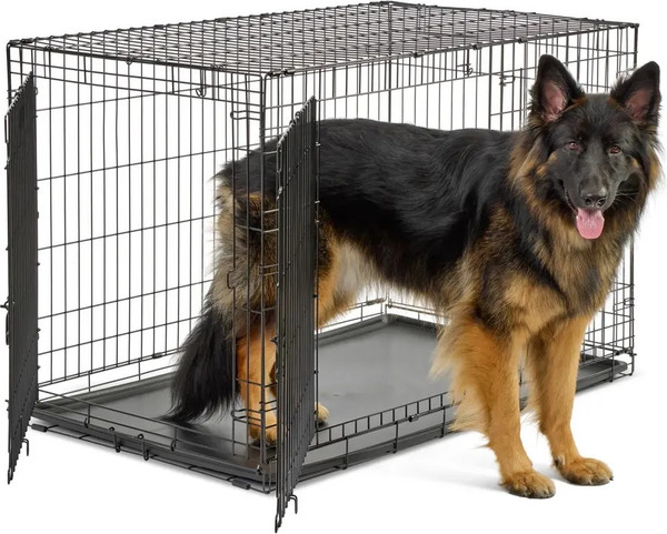 Изображение товара Клетка для животных Midwest Contour для собак 2 двери / 848DD (123x78x82см)