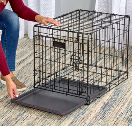 Изображение товара Клетка для животных Midwest Contour для собак 2 двери / 836DD (93x59x62см)