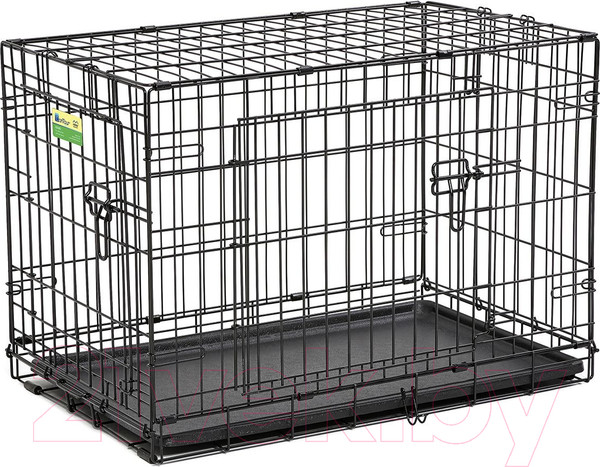 Изображение товара Клетка для животных Midwest Contour для собак 2 двери / 830DD (78x49x54.5см)