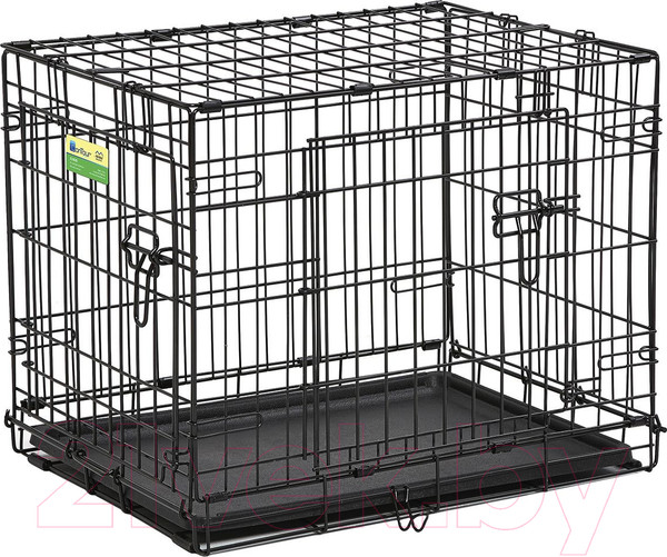 Изображение товара Клетка для животных Midwest Contour для собак 2 двери / 824DD (63x46x49см)