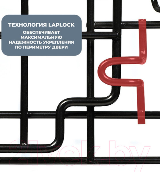 Изображение товара Клетка для животных Midwest Contour для собак 2 двери / 824DD (63x46x49см)