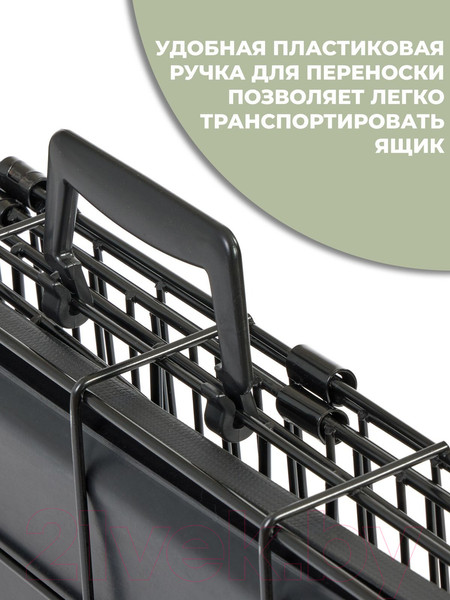 Изображение товара Клетка для животных Midwest Contour для собак 2 двери / 824DD (63x46x49см)