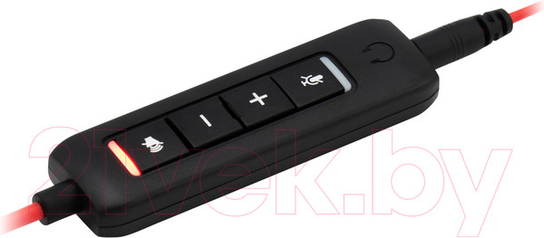 Изображение товара Наушники-гарнитура Оклик HS-L900 / 1532022 (черный)