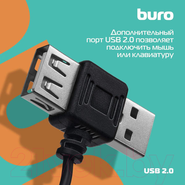 Изображение товара Подставка для ноутбука Buro BU-LCP156-B214 (черный)