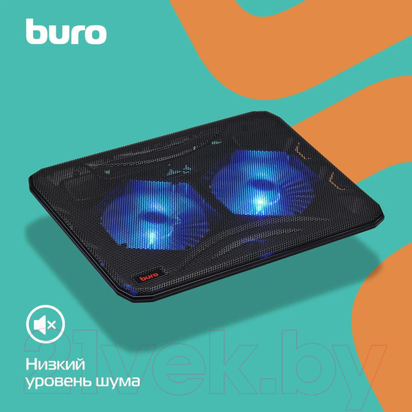 Изображение товара Подставка для ноутбука Buro BU-LCP156-B214 (черный)