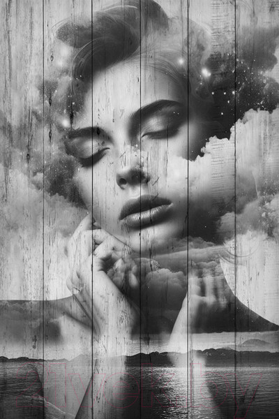 Изображение товара Картина White Wood B112-V-072-115-6.46