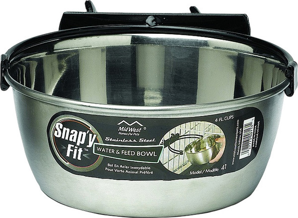 Изображение товара Миска для животных Midwest Для собак 41 (950мл, нержавеющая сталь)