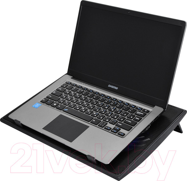 Изображение товара Подставка для ноутбука Digma D-NCP170-2H (черный)