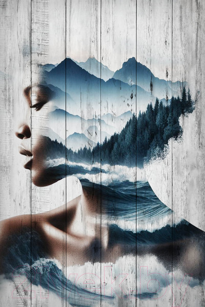 Изображение товара Картина White Wood B112-V-084-135-6.49