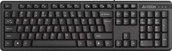 Изображение товара Клавиатура A4Tech KKS-3 (черный)