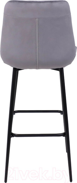 Изображение товара Стул барный Алвест AV 405 (темно-серый бархат Н-15/черный)