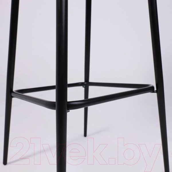 Изображение товара Стул барный Алвест AV 405 (темно-серый бархат Н-15/черный)