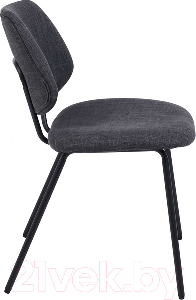 Изображение товара Стул AksHome Dixie (темно-серая ткань/черный)