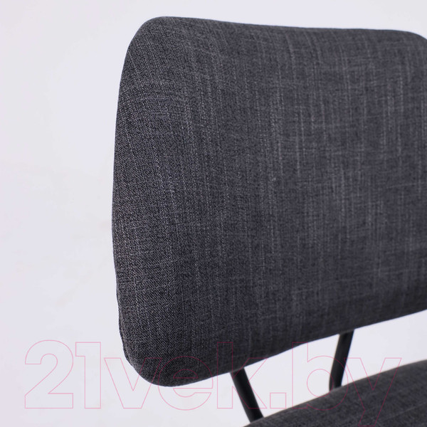 Изображение товара Стул AksHome Dixie (темно-серая ткань/черный)