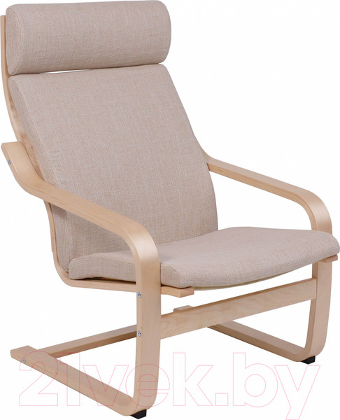 Изображение товара Кресло-качалка AksHome Relax (ткань, бежевый)