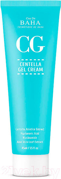 Изображение товара Крем для лица Cos de Baha Centella Gel Cream Восстанавливающий с 81% центеллы азиатской (120мл)