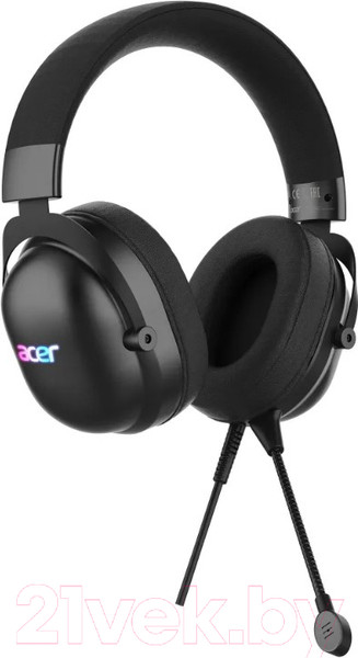 Изображение товара Наушники-гарнитура Acer AHW122 / ZL.HDSCC.01U (черный)
