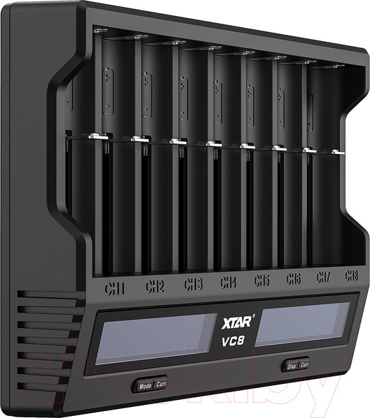 Изображение товара Зарядное устройство для аккумуляторов XTAR VC8 с USB кабелем