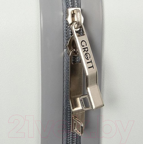 Изображение товара Чемодан на колесах Grott 340-614/5-20WGR (белый)