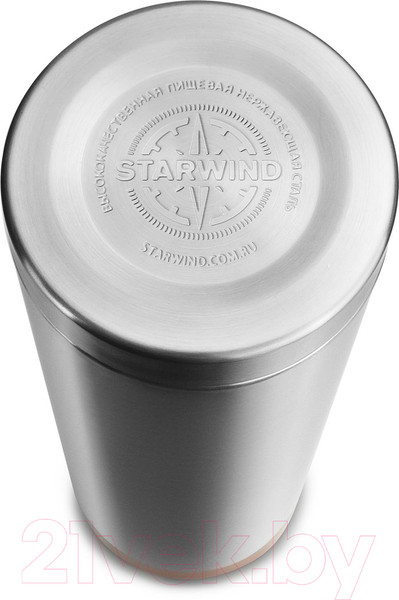 Изображение товара Термос для напитков StarWind 20-1000 (серебристый/красный)