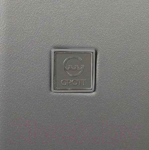 Изображение товара Чемодан на колесах Grott 340-614/5-24GBW (светло-серый)