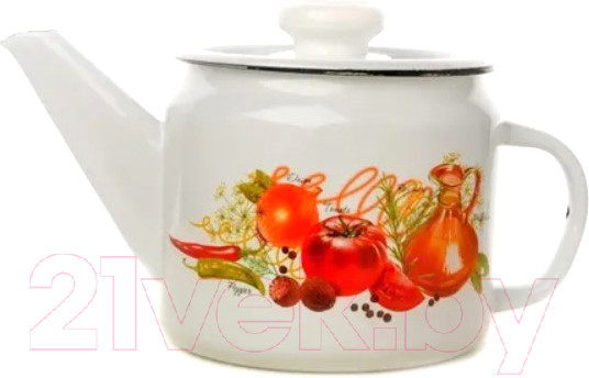 Изображение товара Чайник Лысьвенские эмали Итальянская кухня С-2707П2/4ЖмРч