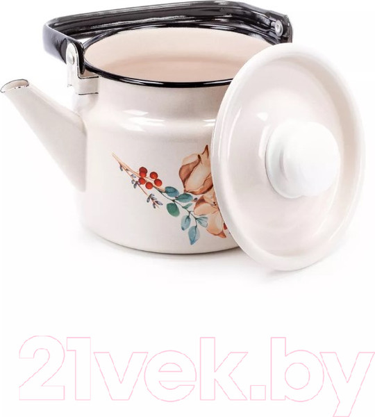 Изображение товара Чайник Лысьвенские эмали Унесенные ветром / С-2710П2/4ЖмРч