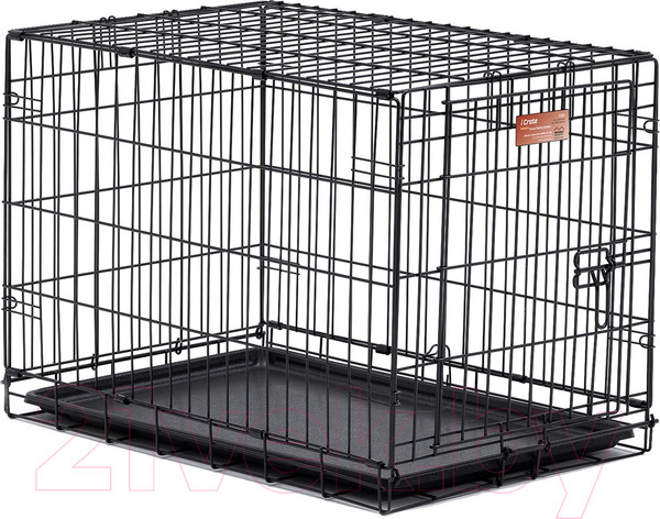 Изображение товара Клетка для животных Midwest iCrate для собак 1 дверь / 1530 (76x48x53см, черный)