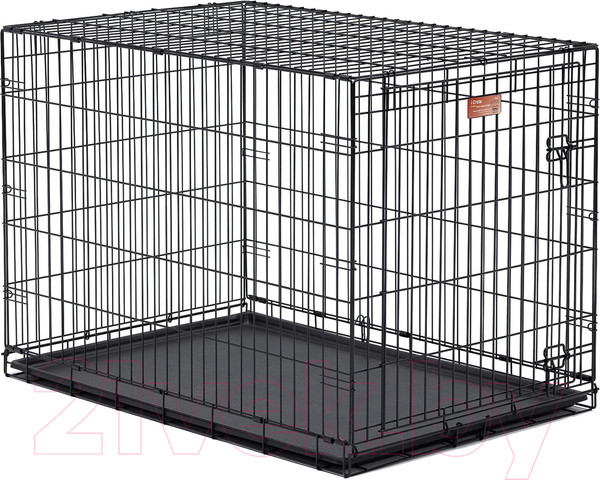Изображение товара Клетка для животных Midwest iCrate для собак 1 дверь / 1542 (108x72x77см, черный)