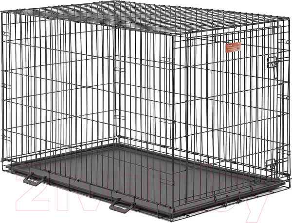 Изображение товара Клетка для животных Midwest iCrate для собак 1 дверь / 1548 (124x76.5x81.5см, черный)