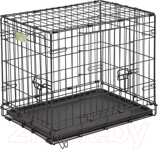 Изображение товара Клетка для животных Midwest iCrate для собак 2 двери / 1524DD (62.9x45.5x49.5см, черный)