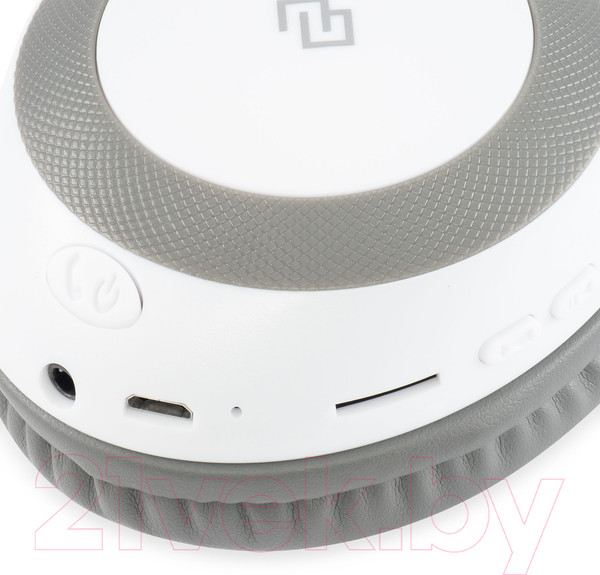 Изображение товара Беспроводные наушники Digma BT-15 (белый/серый)