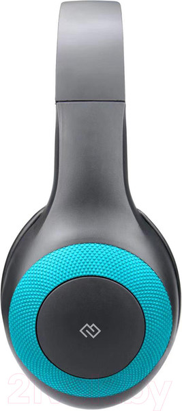 Изображение товара Беспроводные наушники Digma BT-15 (черный/голубой)