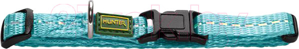 Изображение товара Ошейник HUNTER Collar Tripoli VB / 65517 (30-45/M, светло-голубой светоотражающий)