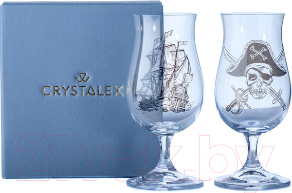 Изображение товара Набор бокалов Crystalex Bucaneer Rum 4GA27/OB432/190-2 (2шт)