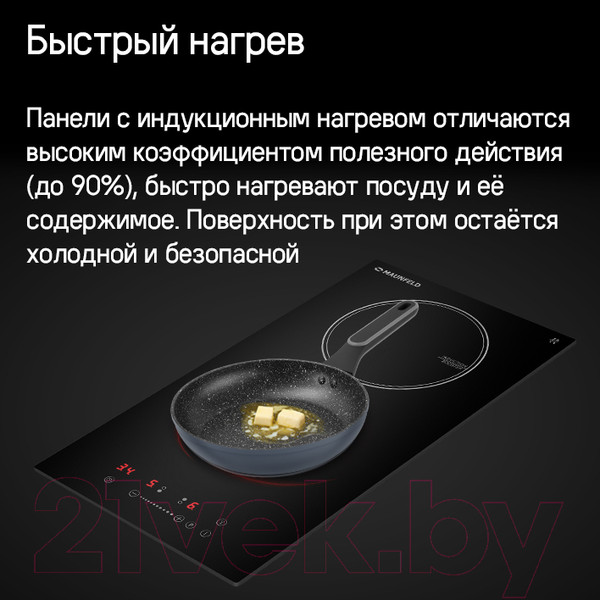 Изображение товара Индукционная варочная панель Maunfeld CVI292STBK