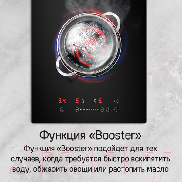 Изображение товара Индукционная варочная панель Maunfeld CVI292STBK