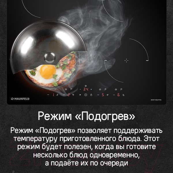 Изображение товара Индукционная варочная панель Maunfeld CVI604EXWH