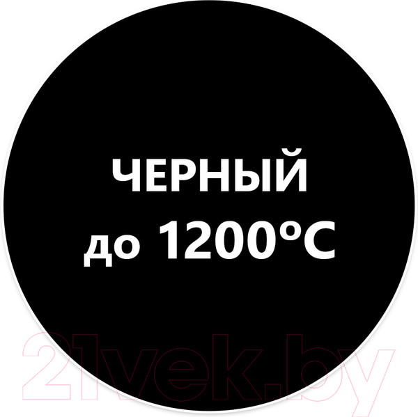 Изображение товара Эмаль Elcon Термостойкая до 1200C (520мл, черный)