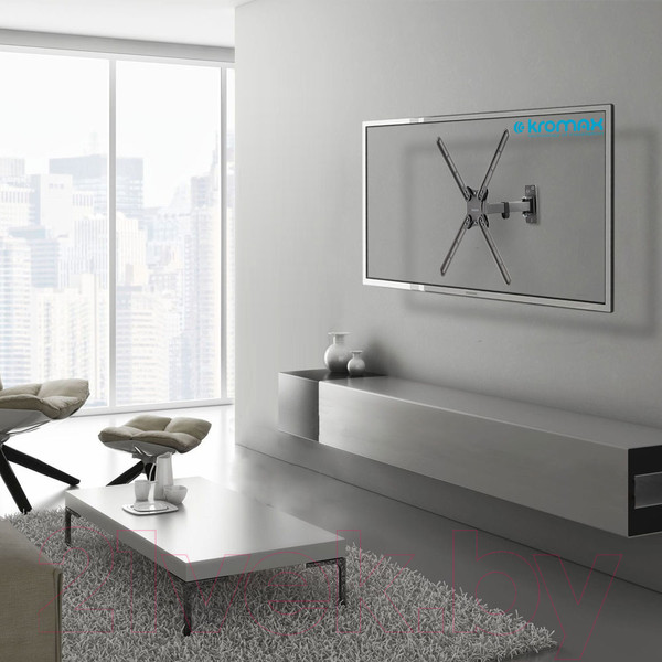 Изображение товара Кронштейн для телевизора Kromax Corbel-6 (черный)