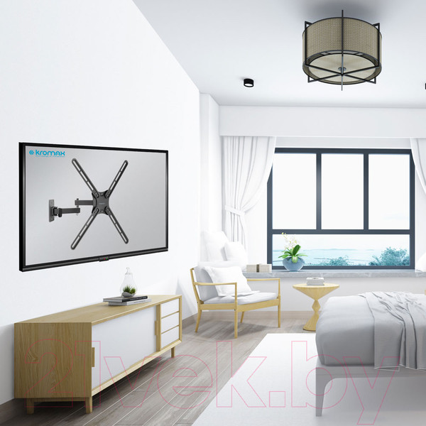 Изображение товара Кронштейн для телевизора Kromax Corbel-7 (черный)