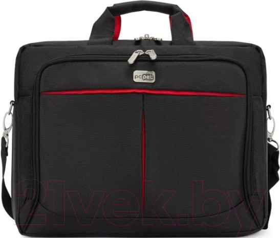 Изображение товара Сумка для ноутбука PC Pet 15.6 6903 / TN6903BKLS (черный нейлон)