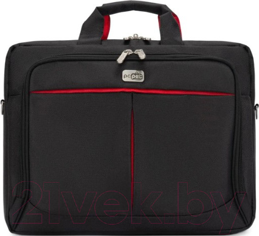 Изображение товара Сумка для ноутбука PC Pet 15.6 6903 / TN6903BKLS (черный нейлон)