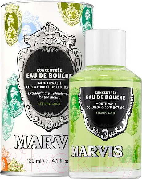 Изображение товара Ополаскиватель для полости рта Marvis Мята концентрат (120мл)