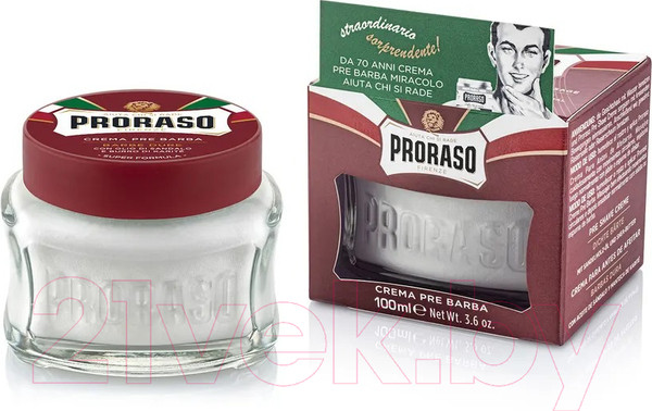 Изображение товара Крем для бритья Proraso Питательный с маслом сандала и маслом ши (100мл)