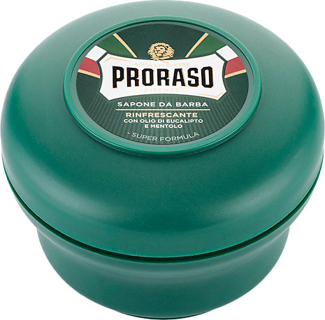 Изображение товара Мыло для бритья Proraso Освежающее с маслом эвкалипта и ментолом (150мл)