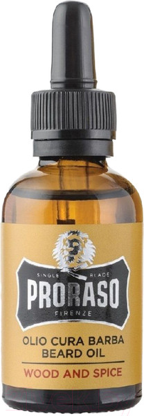 Изображение товара Масло для бороды Proraso Wood And Spice (30мл)